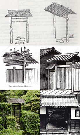 Japanese covered gate designs